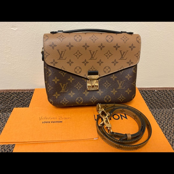 Louis Vuitton Reverse Monogram Pochette Métis - Picture 1 of 8